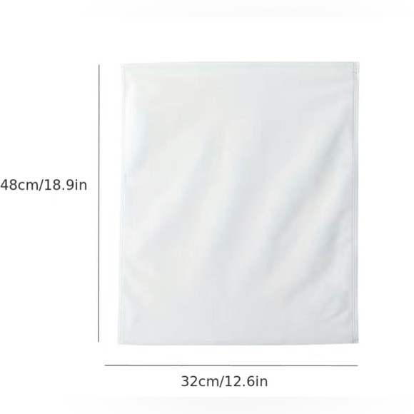 Dust Bags 5 pack Durable Handbag/Shoe Cover-White - Picture 3 of 6